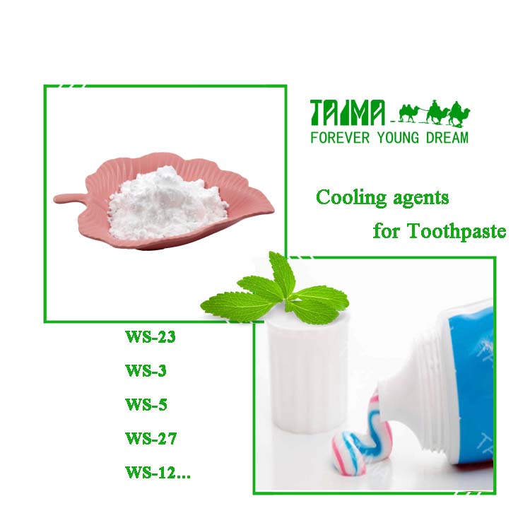 Menthol is replaced by cooling additives powder Cooling agent ws-5