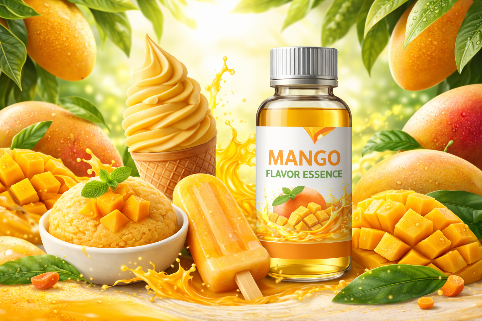Пищевой ароматизатор &laquo;Манго&raquo; для мороженого
